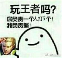  王者荣耀一键禁玩表情包搞笑版王者荣耀禁玩表情图片