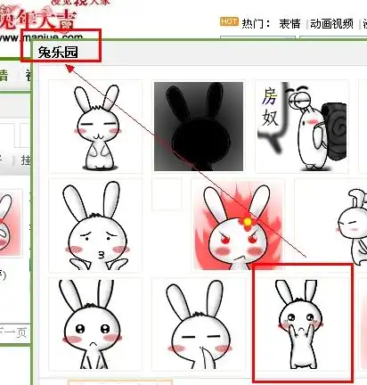 兔斯基表情包狭隘下载头