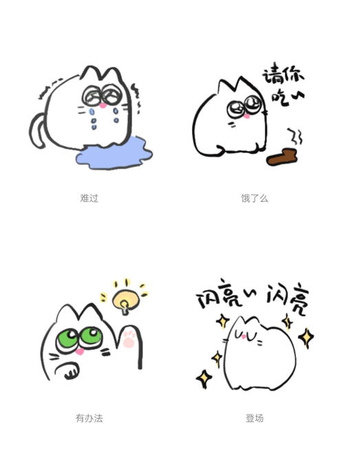  微信可爱表情包第十二弹来袭哈哈哈
