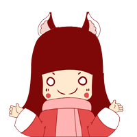  原创gif表情可爱小马妹子qq表情
