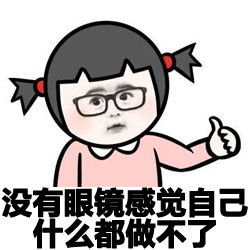  近视眼表情包