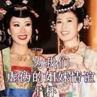  姐妹情深的沙雕表情包