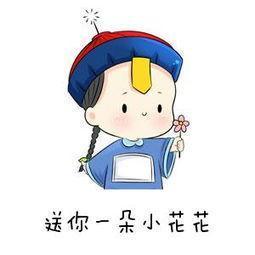  给花花的表情包送你一朵花