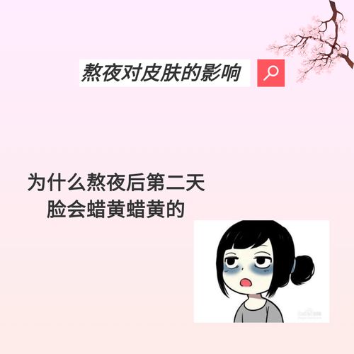  你在还熬最晚的夜,用最贵的护肤品吗熬夜过后面部为什么会蜡黄