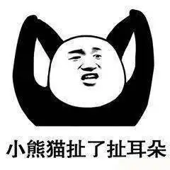 熊猫的表情包耳机