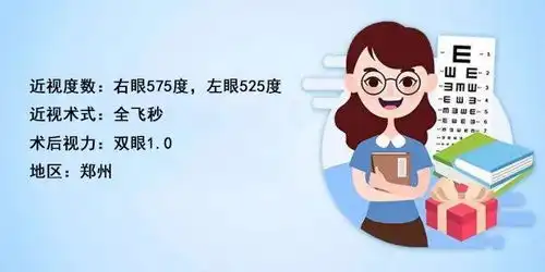  近视手术案例500多度近视,10分钟搞定