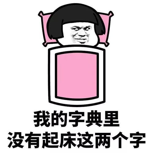 表情包分类起床