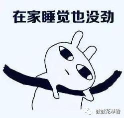  在家睡觉也没劲