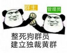  求把该图上面的群主p成群员,下面的群员p成群主