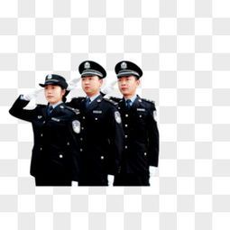 微信警察敬礼表情包