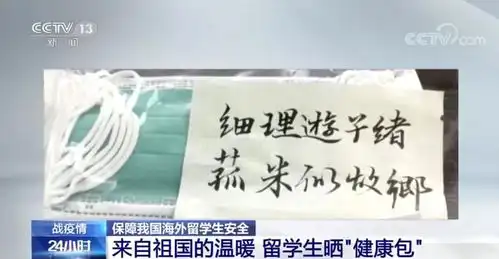  清水慈善多地中国留学生晒健康包,健康包上的这句话火了