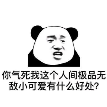  熊猫头表情包i是什么蒙蔽了我的双眼
