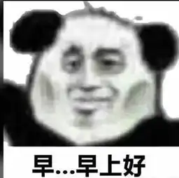  表情包丨早早上好