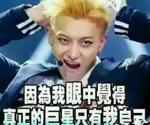  黄子韬表情包被表情包拯救的黄子韬