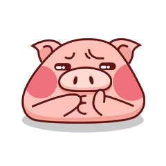  微信表情小骚猪