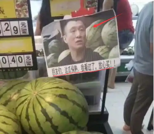  孙红雷在线买瓜偶遇自己表情包,经典语录让全网笑到崩溃,天秀