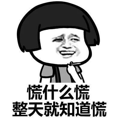  表情包我开始慌了