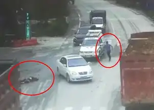 最大胆货车司机,当警车面碾压自行车致死,网友警车全责 最大胆货车司机,当警车面碾压自行车致死,网友警车全责