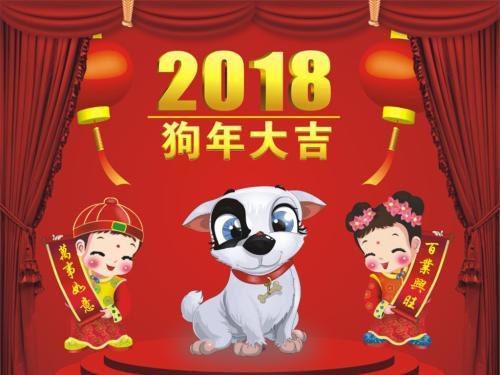  狗年春节祝福语大全附狗年大吉表情包