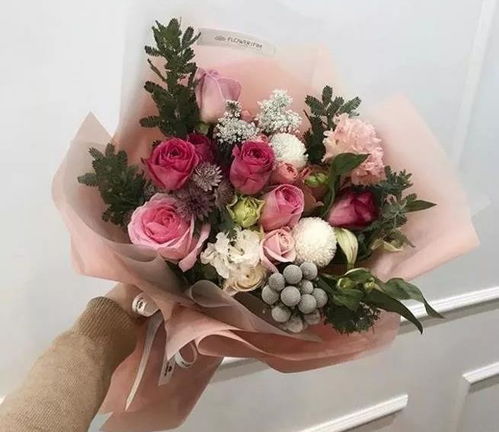  奇梅花道花束包装纸的色彩搭配笔记,一点不留全部告诉你