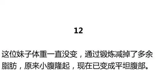  减肥,体重算个屁啊