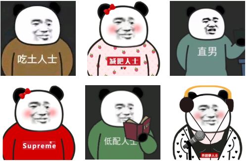  各界人士趣图表情包我是低配人士