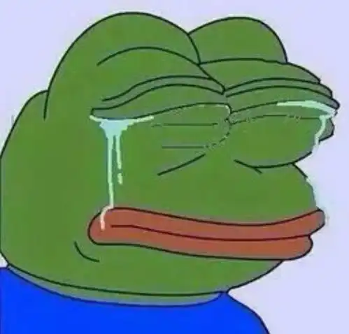 sadfrog表情包潸然泪下  sadfrog表情包潸然泪下