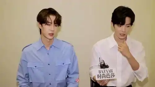  王一博肖战被成语接龙难到,两人竟做出同款表情,默契程度100分