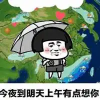  天气预报蘑菇点点表情包微信头像图片大全