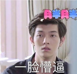  泰剧逐月之月一脸懵逼表情包