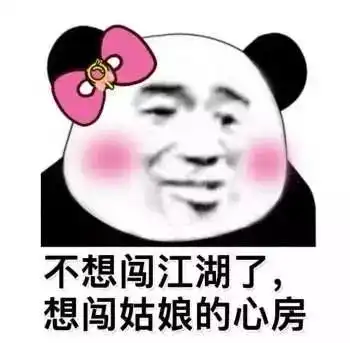  熊猫头土味情话