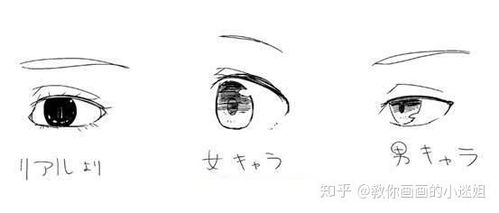 萌新刚开始学画画想知道动漫里那种少女的眼睛怎么画呀