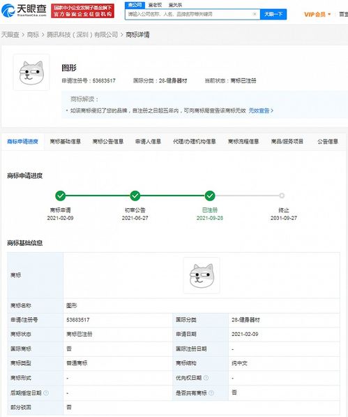  腾讯成功注册狗头表情包图形商标