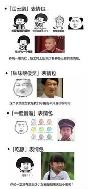  微信聊天经常用的表情包原形竟然是这些人