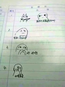  请用表情包画出考试心情南京一大学试题火了,网友还有这种操作
