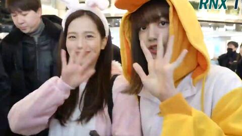  191203jisoolisarose金浦机场出境哔哩哔哩bilibili