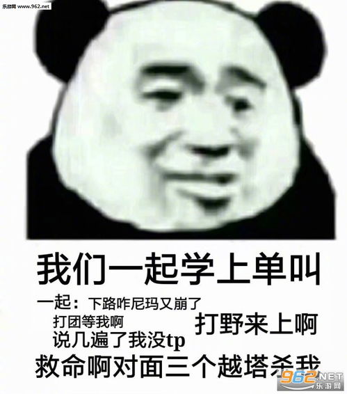  我们一起学辅助叫表情包我们一起学打野叫表情包下载乐游网游戏下载
