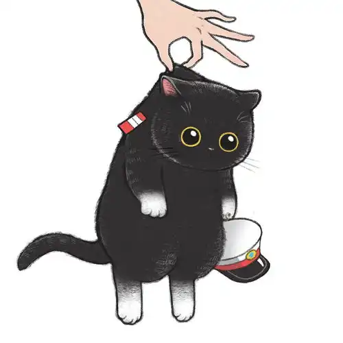  铲屎官请自重拎猫头像表情系列