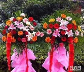 送一束鲜花的表情包开业