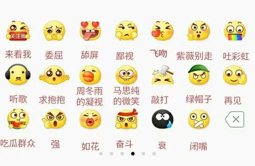  微信基础表情大全微信基础表情含义表情符号发展历史