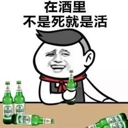 出来喝酒了表情包
