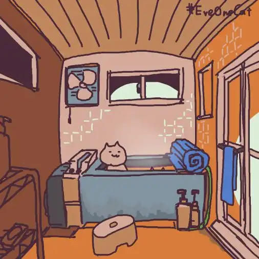  来求一只猫猫在火车窗外追的表情包出处,请问有这系列的图吗