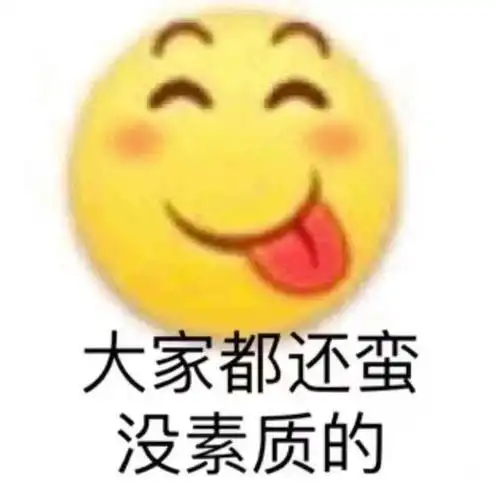小黄脸表情包花棉袄送你