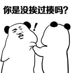 熊猫头表情包我就要和你双排