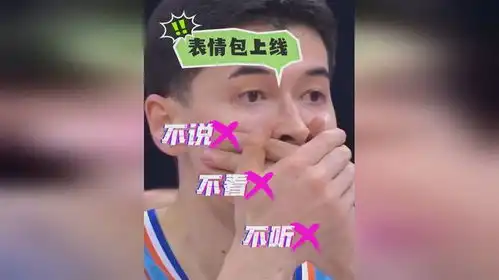  不听不看不说阿不都沙拉木表情包三连龙狮男篮vs新疆男篮cba