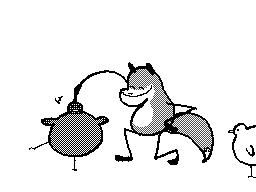 抖音小狐狸跳舞表情包gif动图高清完整版  抖音小狐狸跳舞表情包gif动图高清完整版