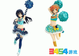  为你加油lovelive园田海未和星空凛拉拉队服手办预售