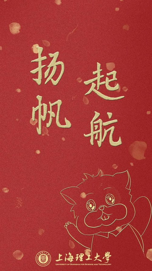  上理专属壁纸祝你壁定成功