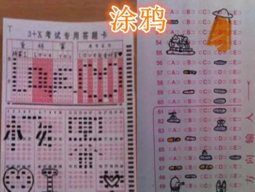  不正经的答题卡火了,涂鸦告白弱爆了,看见它是个狠人