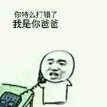  你打错了表情包